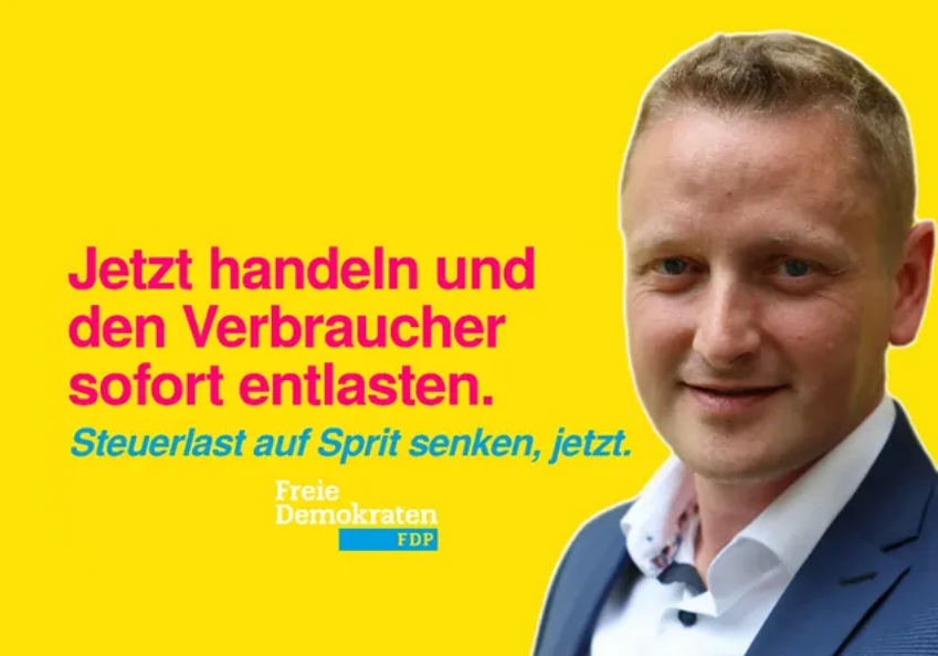 Spritpreis runter
